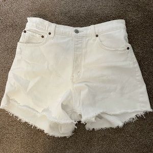 White Dad Shorts